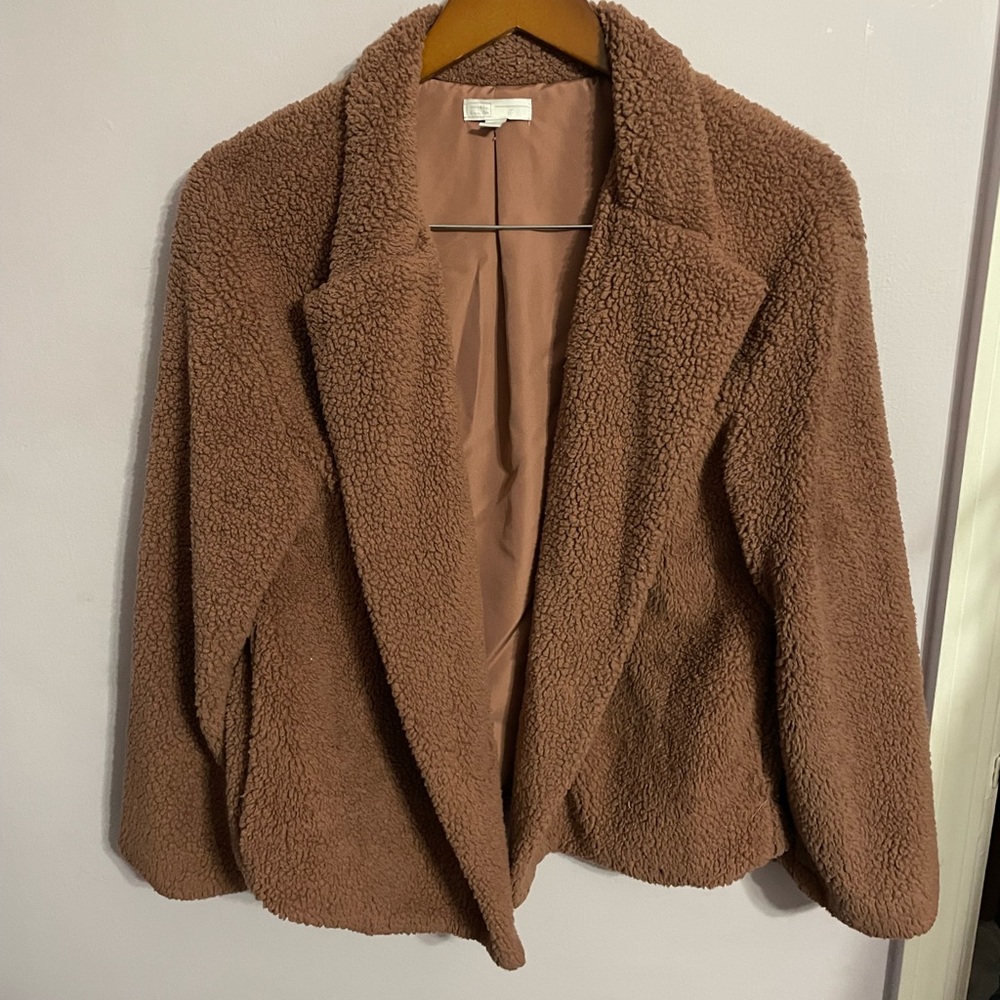 Fur coat perfect for a night out